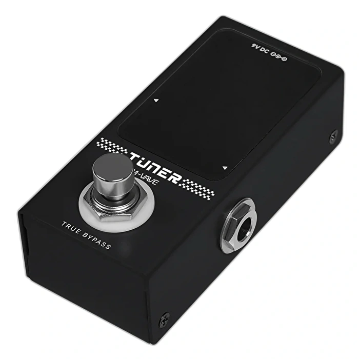 M-Vave TUNER BLACK Chromatic Tuner Gitar Pedalı